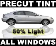 PreCut Window Tint for Ford Crown Victoria 98-2011 - Light 50% VLT Film (for: Ford)