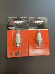 2 PACKS OF ECHO REPLACEMENT SPARK PLUGS 90114 BPM8Y UNOPENED