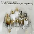Bathroom Shelf Non-slip Keep Neat Wall Corner Bathroom Shelf Organizer Triangle