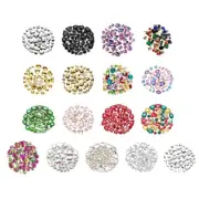 Sew on Rhinestones Flatback Claws Glass Gems Stone with Hole for Clothes Jewelry
