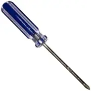 #2 x 4" Phillips Screwdriver, Chrome Vanadium Shaft