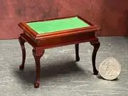 Dollhouse Miniature End Side Table Mahogany 1:12 inch scale F141 Dollys Gallery