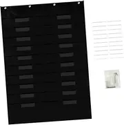 Veemoon Over the Door File Holder Organizer Wall Pocket Storage for Classroom Office Home Stylish Design for Mail Magazines Documents Effortless Installation