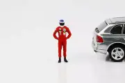 1:43 F1 Figurine C.Reutemann Williams Formula 1 Cartrix CT03 41mm