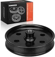 A-Premium Power Steering Pump Pulley Compatible with Ford & Lincoln & Mercury - 1980-2006 - Aerostar, Bronco, Country Squire, F-150, F-250, F-350, Taurus,F-Super Duty, Continental, Grand Marquis, LTD
