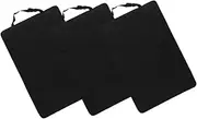 COOLHIYA Back Car Seat Protector Kick Mat Set 3pcs Car Seat Back Organizers Durable Oxford Fabric