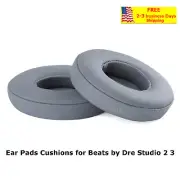 Ear Pads for Beats by Dre Studio 2 3 Soft Memory Foam Cushions Headphones Grey
