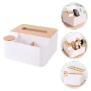 Partition Paper Tray Multifunctional Storage Box Cover Tissue Holder