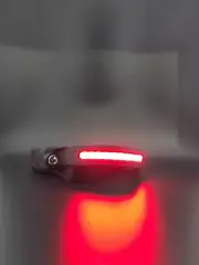 LED Headlamp USB Rechargeable Waterproof Motion Sensor VERSION 2 with RED LIGHT