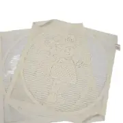 Vintage Cabbage Patch Doll Pattern Lace Doily Set Of 2 16"X 16"