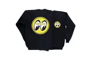 Mooneyes Black Jumper With Moon Logo Large