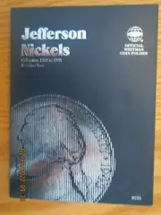 Whitman Jefferson Nickel Book Folder Album # Two Starting 1962 to 1995 #9039 NEW