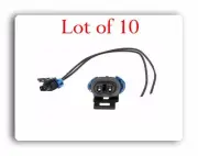 Lot 10 Multi Purpose Electric Connector 2 Pin Fits: GM Daewoo GMC Saab Suzuki &