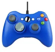 Blue | USB Wired Controller For Microsoft Xbox360 Console&Windows PC Compute ...