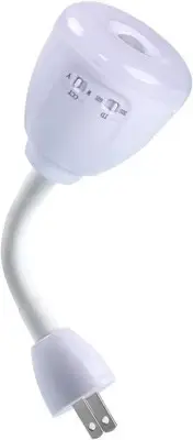 Plug in Motion Sensor Light, Dusk to Dawn Night Light AC Outlet Plug-in Wall ...