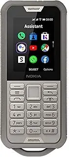 [Nokia] 800 Tough Dual SIM 4GB ROM + 512MB RAM (No CDMA | GSM Only) Factory Unlocked 4G/LTE Smartphone (Desert Sand) - International Version