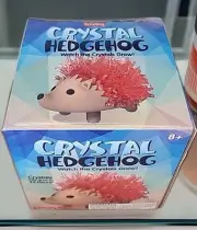Pink Crystal Growing Hedgehog ~ Grow Your Own Kit ~ NIB