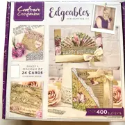 Crafters Companion Subscription Box #1 Die-Cutting Kit ~ Makes 24+ Cards Sealed