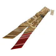 Hermes Twilly EPERON D'OR Multicolor Silk Women's Scarf