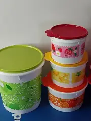 tupperware canister set