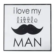 [Florabelle Living] Words Of Wisdom Sign - Love Little Man