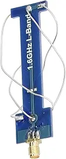 4 Arm Helical Antenna PCB Electronics Wide Range Component Antenna for Positioning System (Blue)