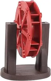 KITANDOVE Micro Water Wheel Fountain Decor Durable Water Wheel for Aquariums Zen Gardens and Miniature Landscapes Photography Prop and Table Accent