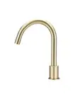 Meir Tiger Bronze Round Hob Mounted Swivel Spout