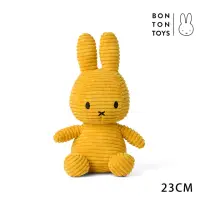 在飛比找momo購物網優惠-【BON TON TOYS】米菲兔燈芯絨填充玩偶-黃(23c