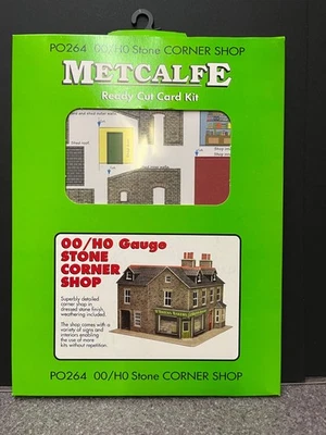 Metcalfe- 00 Stone Corner Shop Kit P0264 .