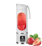Portable Blender For Shakes And Smoothies - USB Rechargeable Portable Blender,15oz Cordless USB Blender, Rechargeable Personal Blender, Portable Mixing Cup For Smoothies Shakes Baby Food And Proteins