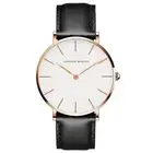Veile Studios Cb01 Men Ultra Thin Casual Business Waterproof Quartz Watch Black