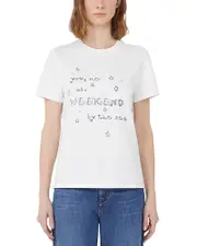 Weekend Max Mara Ara Embroidered Tee