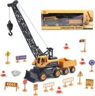 Rayouth Crane Toys for Kids Boys Crane Truck Construction Vehicles Toy Set wi...
