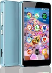 MP3 Player for Kids with Parental Controls, Spotify Kids, Spotify, Audible, Amazon Music, Libby, 4.0” IPS MP4 Music Player Up to 512GB (Blue)