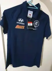 Women's AFL Carlton Polo Dri-Fit Large
