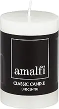 Amalfi Classic Unscented Pillar Candle