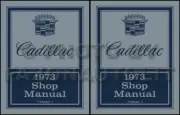 1973 Cadillac Shop Manual Deville Eldorado Calais Fleetwood Repair Service Book (for: Cadillac)