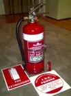 2 x 2.5KG ABE FIRE EXTINGUISHERS (DRY POWDER)