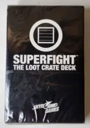 SUPERFIGHT Card Game~ The Loot Crate Deck~ By SkyBound~2014~Brand New~ Sealed