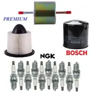 Tune Up Kit Filters Spark Plugs For FORD E-350 ECONOLINE V10 6.8L 1997-1998 (for: Ford)