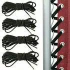 4X Ropes Sun Lounger Garden Zero Summer Recliner For Gravity Chairs Elastic Cord