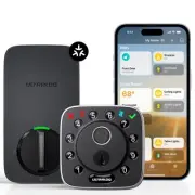 ULTRALOQ Bolt Fingerprint Matter Smart Lock with Door Sensor Works with Apple...