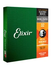 Elixir Medium C .032 Electric Bass Guitar String with NANOWEB Coating