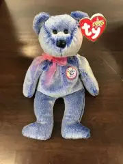 Ty Original Beanie Baby Periwinkle the bear with Tags