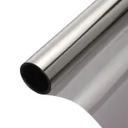 Reflective Window Film One Way Daytime Mirror Privacy Film,Grey Silver 23"x6'