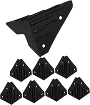 BESTonZON Speaker Edge Protectors 8 Pcs Right Angle Plastic Guards for Furniture Corners Secure Fit Easy to Install Speaker Hardware