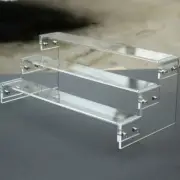 Acrylic 2-6 Tier Display Shelf Stand Showcase Action Figure Toys Cosmetics Multi