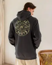 [The Mad Hueys] The Mad Hueys Men's Mad Series Hoodie in Vintage Black Size 2XL 2XL Vintage Black