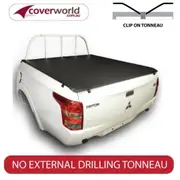 Mitsubishi Triton Tonneau Cover MR Series - Clip On Cover